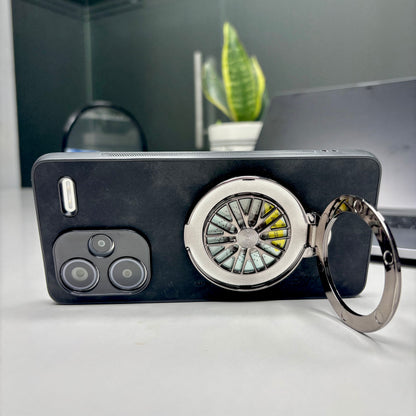 Redmi Note 13 Pro+ 5G Stress Buster Wheel Comfortable Touch Sheepskin Scratch Resistant Back Case