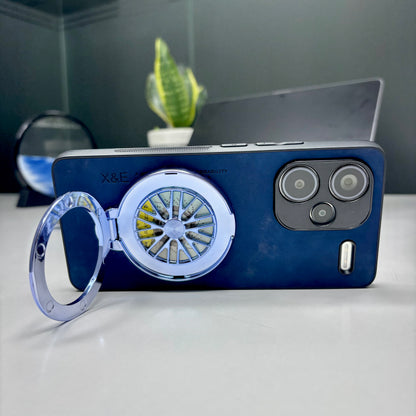 Redmi Note 13 Pro+ 5G Stress Buster Wheel Comfortable Touch Sheepskin Scratch Resistant Back Case
