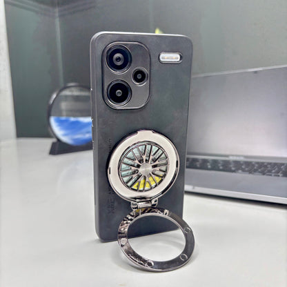 Redmi Note 13 Pro+ 5G Stress Buster Wheel Comfortable Touch Sheepskin Scratch Resistant Back Case
