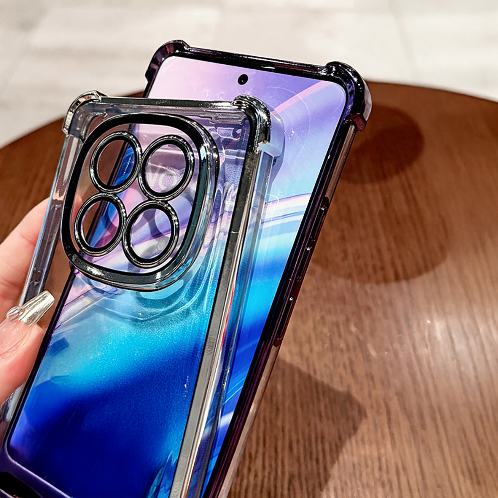 Redmi Note 14 Pro+ 5G Transparent Shockproof Case With Airbag Corners