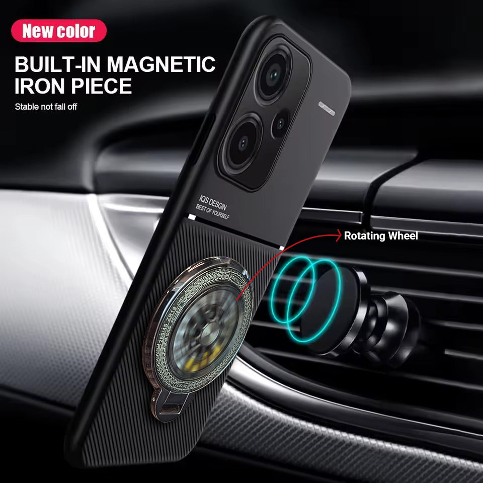 Redmi Note 13 Pro+ 5G Stress Buster Wheel Hybrid Scratch Resistant Back Case