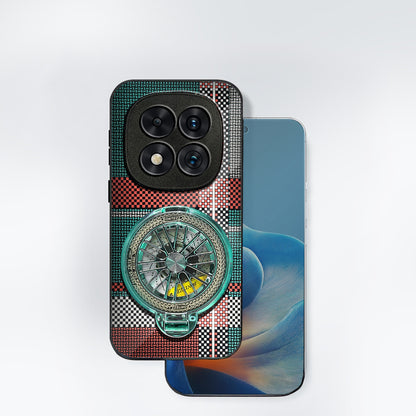 Redmi Note 14 Pro+ 5G Premium Stress Buster Wheel Grid Pattern Back Case