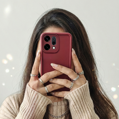 Oppo Reno 14 5G Luxury Silicone Matte Case