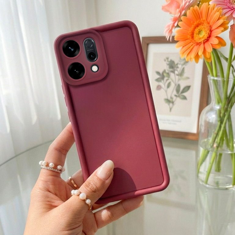 Oppo Reno 14 5G Luxury Silicone Matte Case