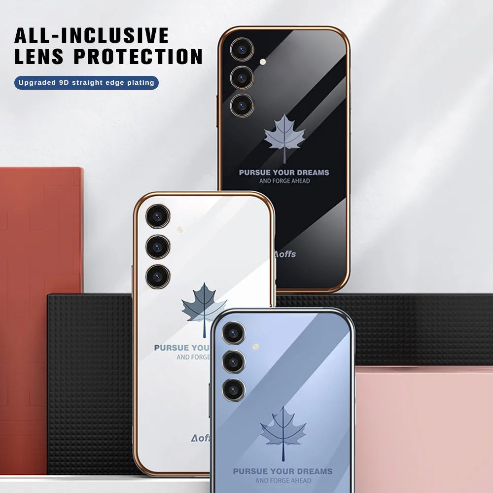 Galaxy A55 5G Luxury Silicone Back Cover