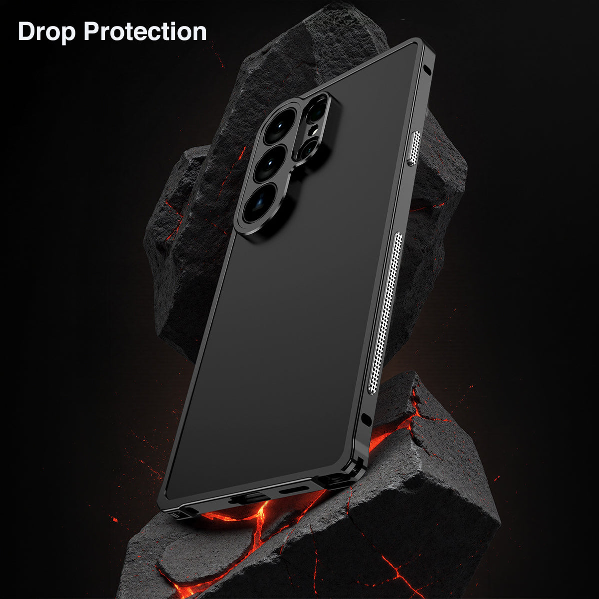 Samsung Galaxy S26 Ultra 5G Aluminium Metal Frame Case With Metal Camera Lens Protection