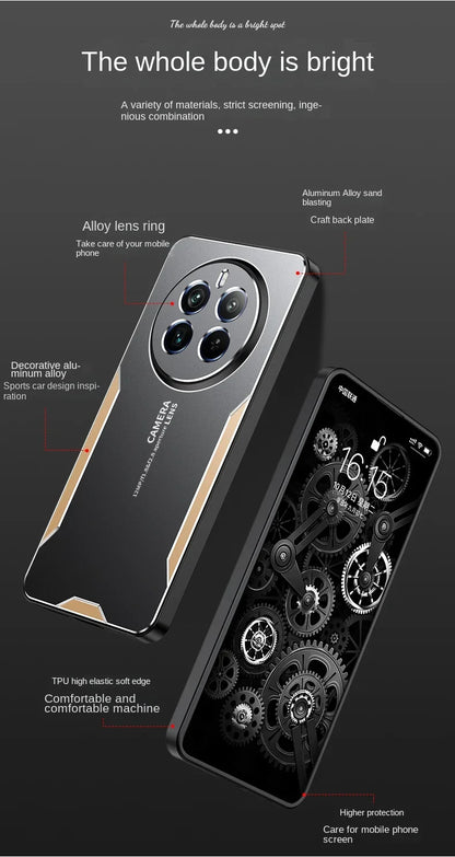 Realme 12 Pro+ Luxury Aluminium Metal Frame Protective Case