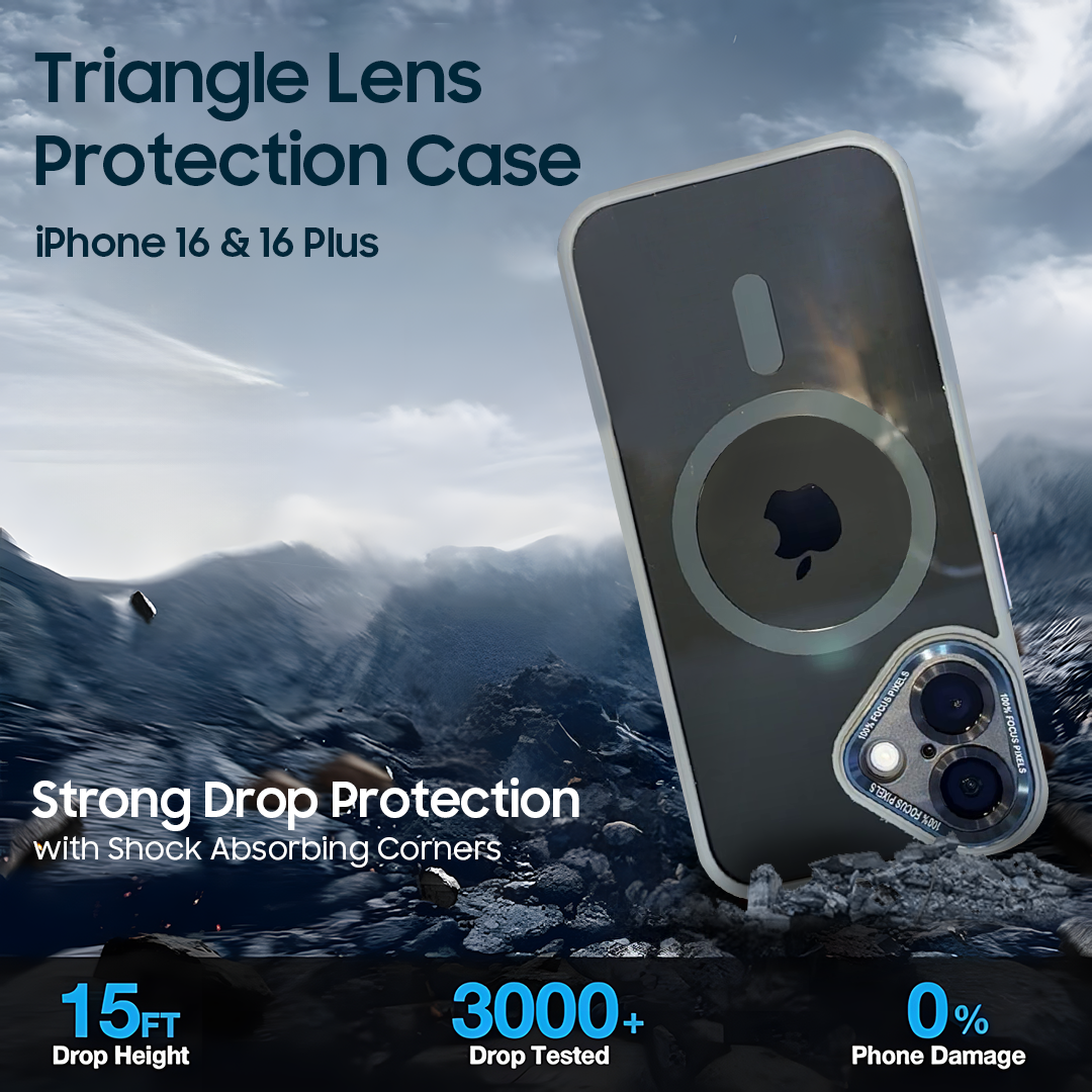 Triangle Lens Protection iPhone Case