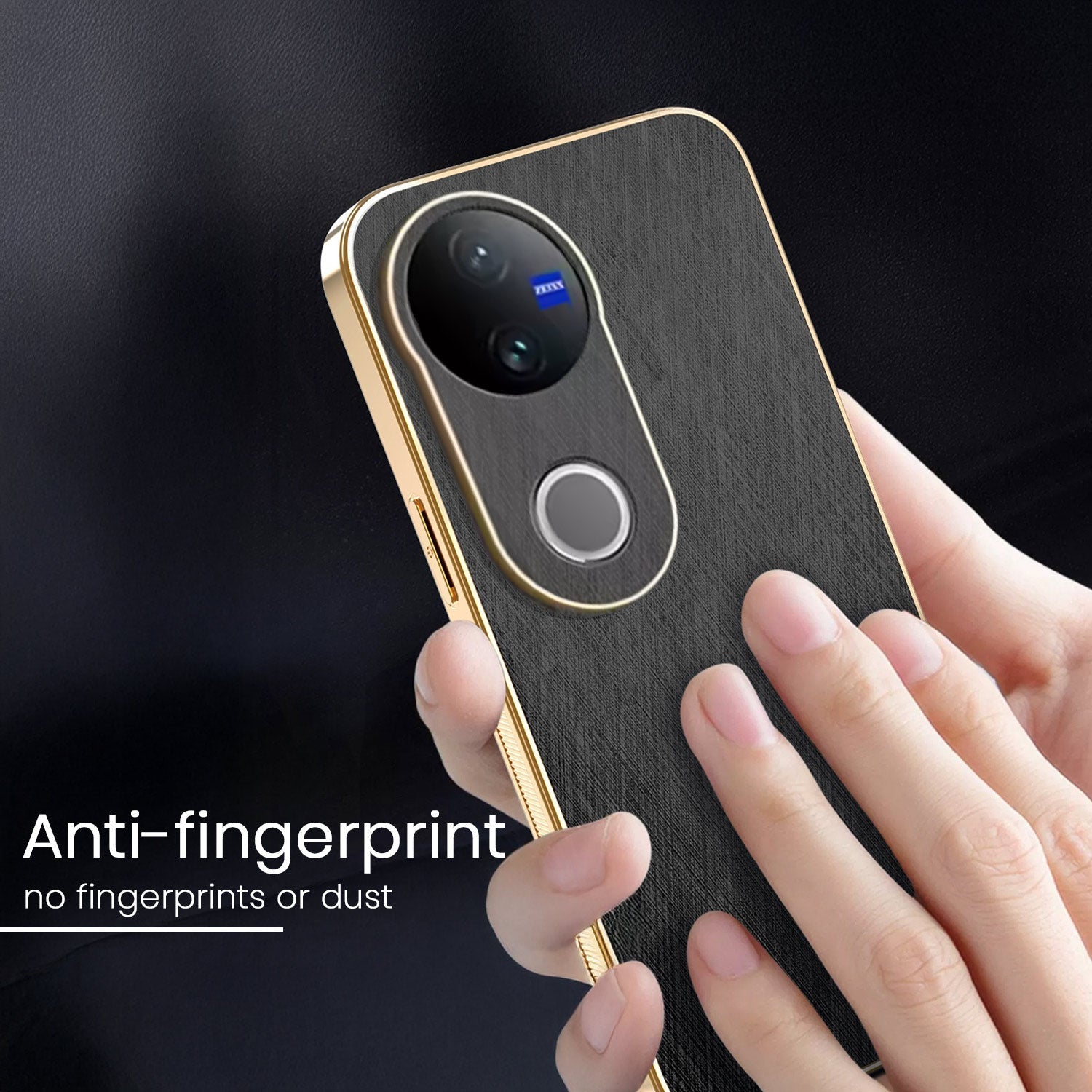 Vivo V50 5G Anti Fingerprint Back Case