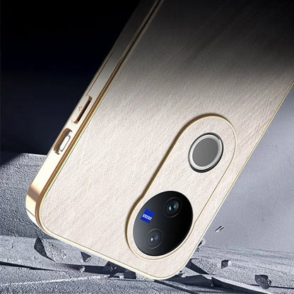 Vivo V50 5G Gold Finish Back Case