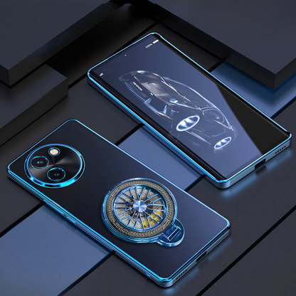 Vivo T3x 5G Ferrari Wheel Electroplating Case