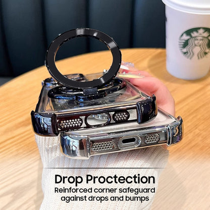 Vivo T4x 5G Four Corner Airbags 100% Original Astro Money Magnet Rotating Dollar Case