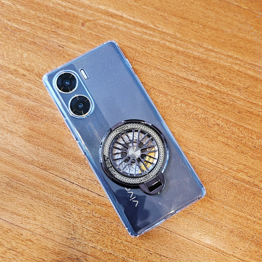 Vivo V29e 5G 100% Original Transparent Stress Buster Wheel Case
