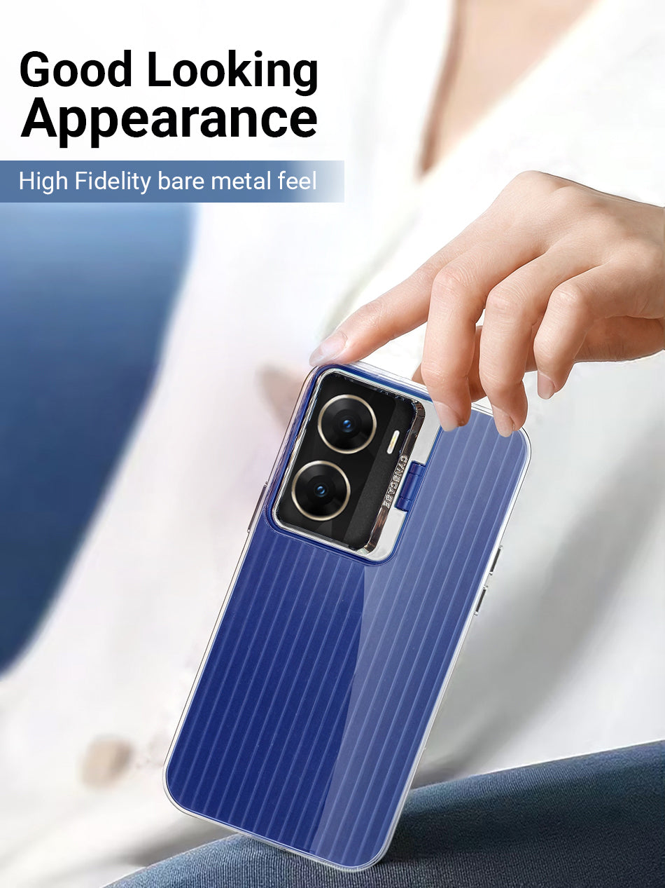 Vivo V29e 5G Luxury Dual Layer Hybrid Camera Ring Stand Case