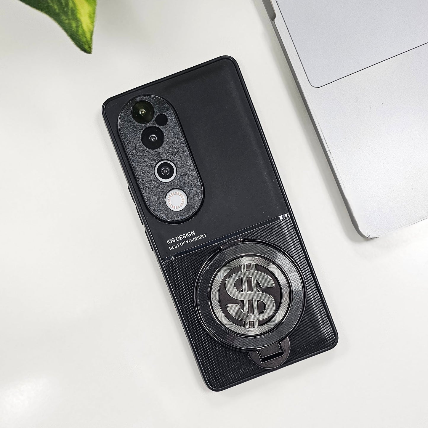 Vivo V40 Pro 5G Luxury Hybrid Money Magnet Rotating Dollar Case