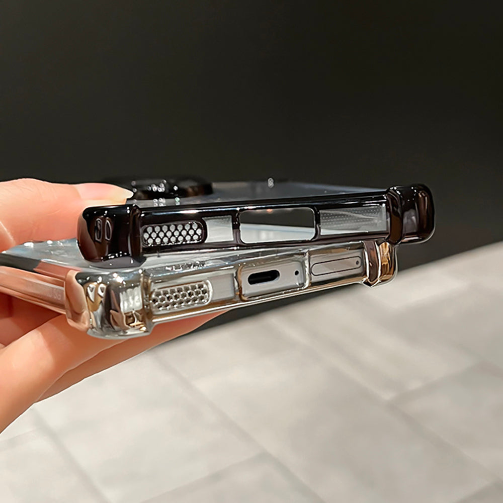 Vivo V40 Pro silver black Cover- 3