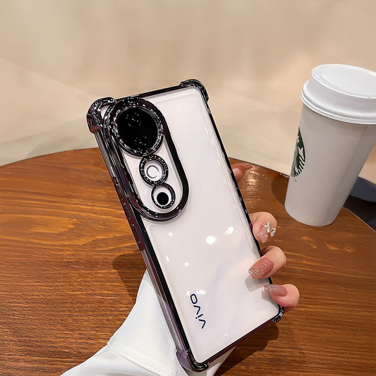 Vivo V40 Pro 5G Transparent Airbags back Case