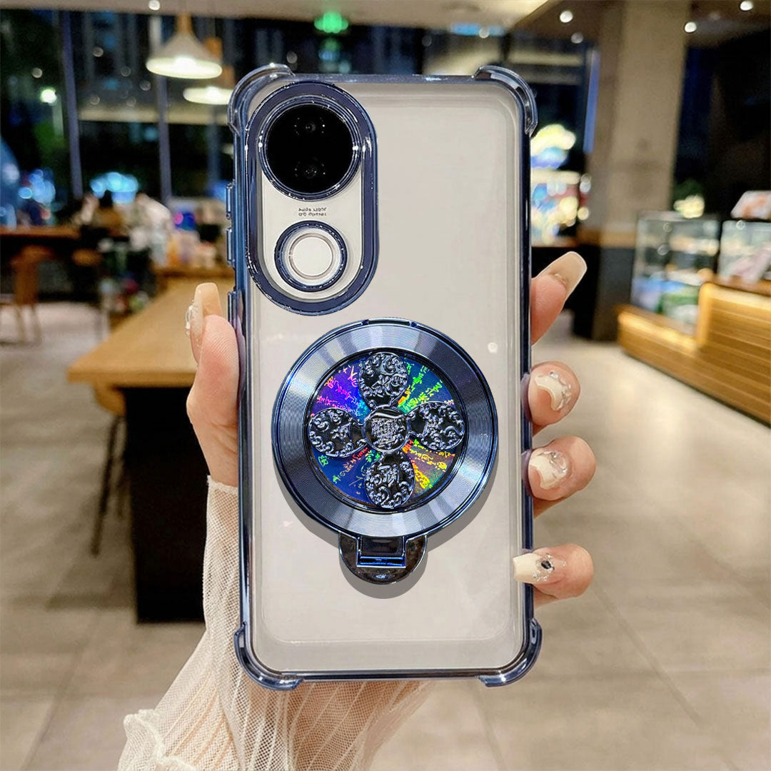 Vivo V50 5G Reflective Fidget Rotating Airbag Case