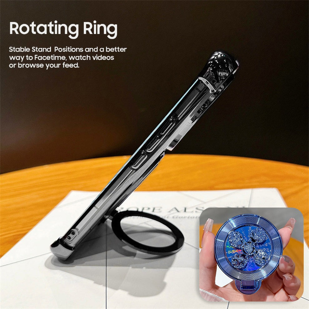 Vivo V50 5G Reflective Fidget Rotating Airbag Case