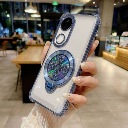 Vivo V50 5G Reflective Fidget Rotating Airbag Case