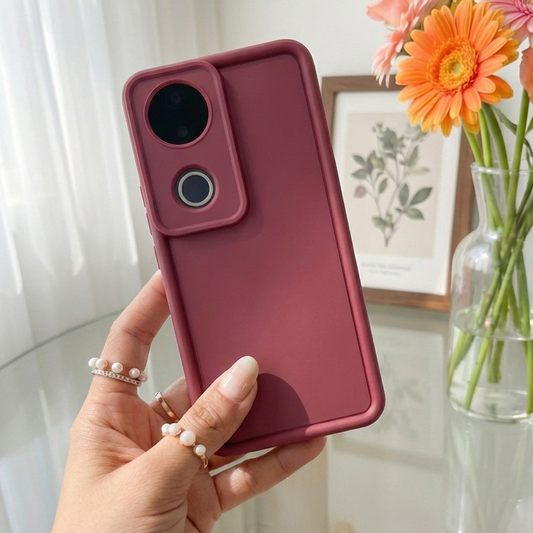 Vivo V50 5G Luxury Silicone Matte Case