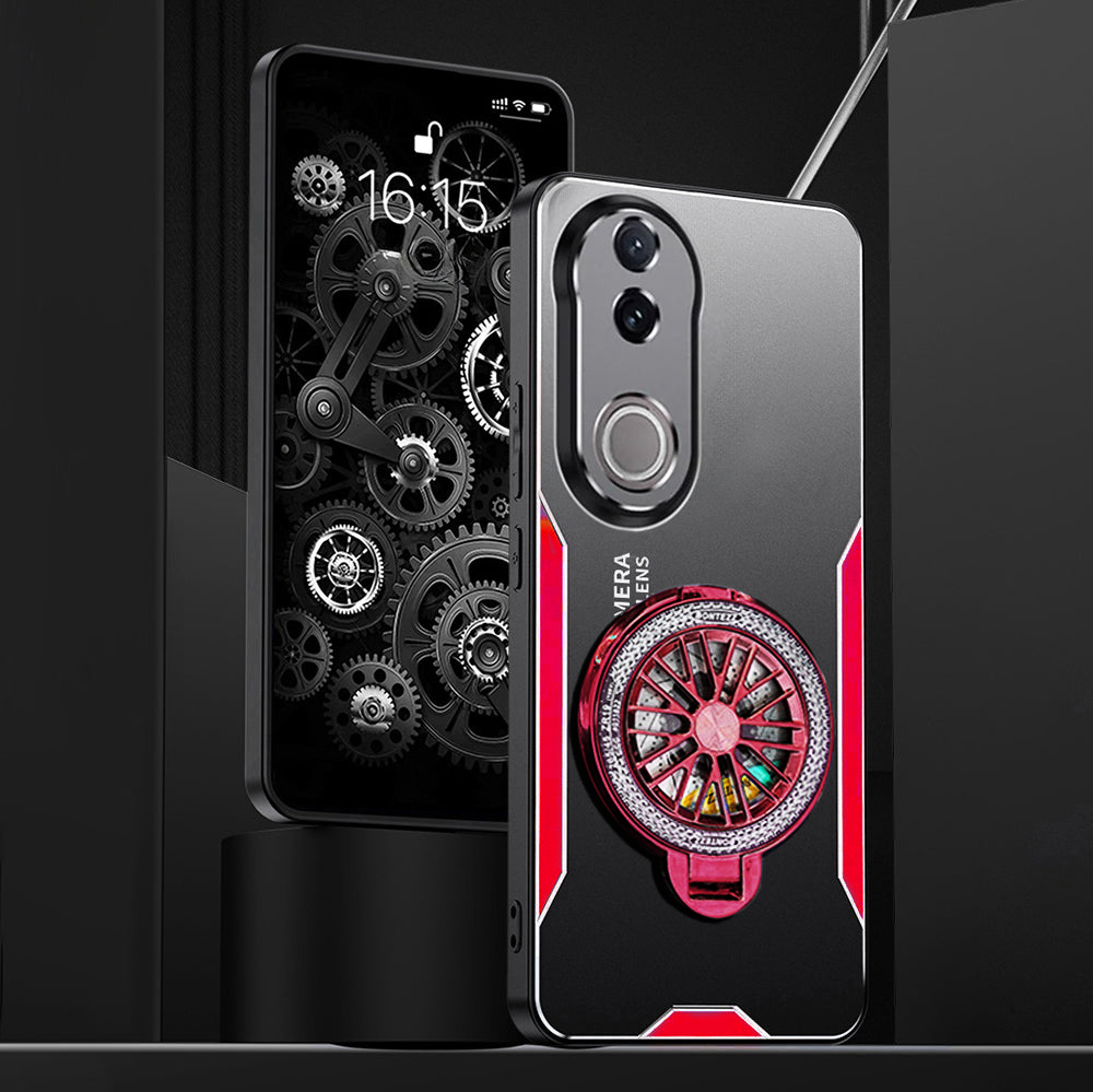 Vivo V50 5G Metal Wheel Back Case