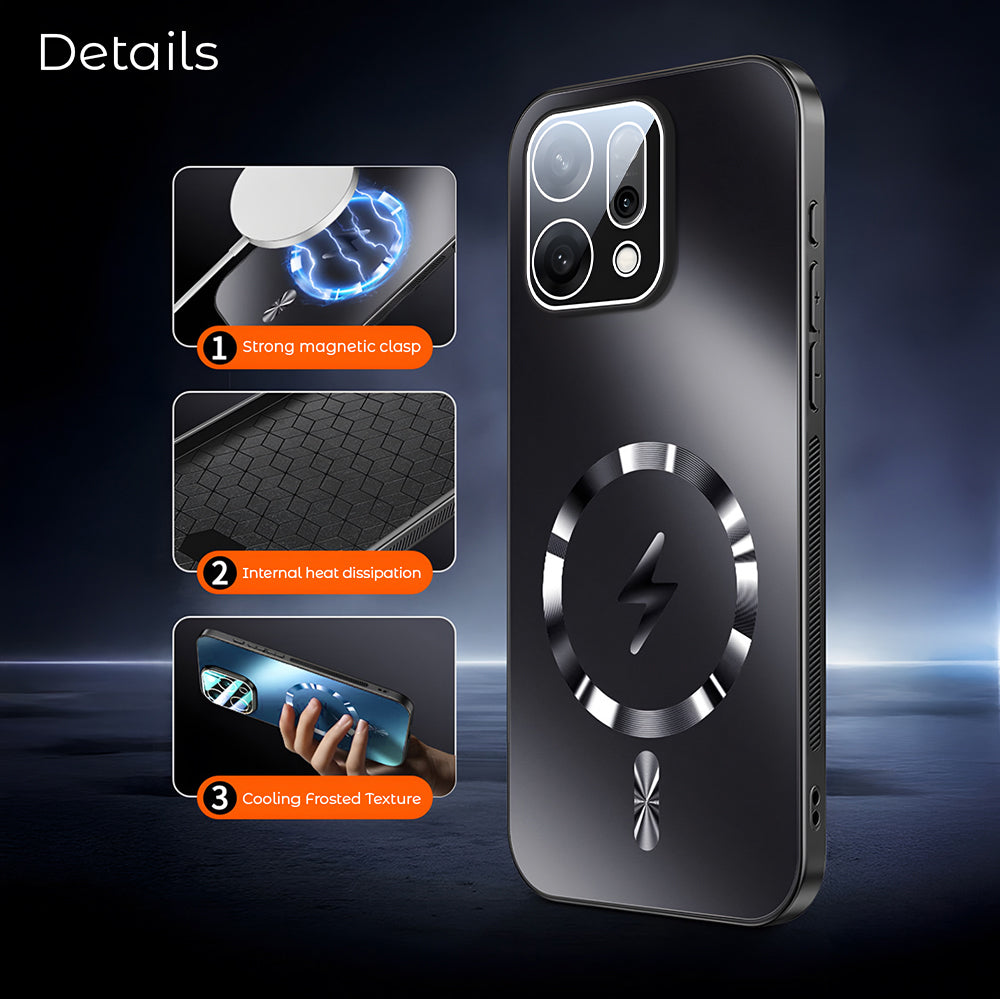 Oppo Reno 14 5G Magsafe Wireless Charging Drop-resistant Hard Back Case