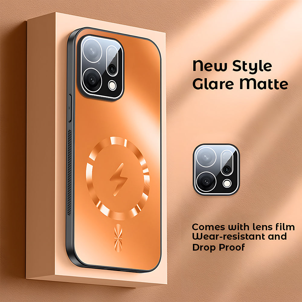 Oppo Reno 14 5G Magsafe Wireless Charging Drop-resistant Hard Back Case