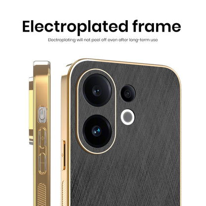 Vivo V60 5G Gold Finish Back Cover