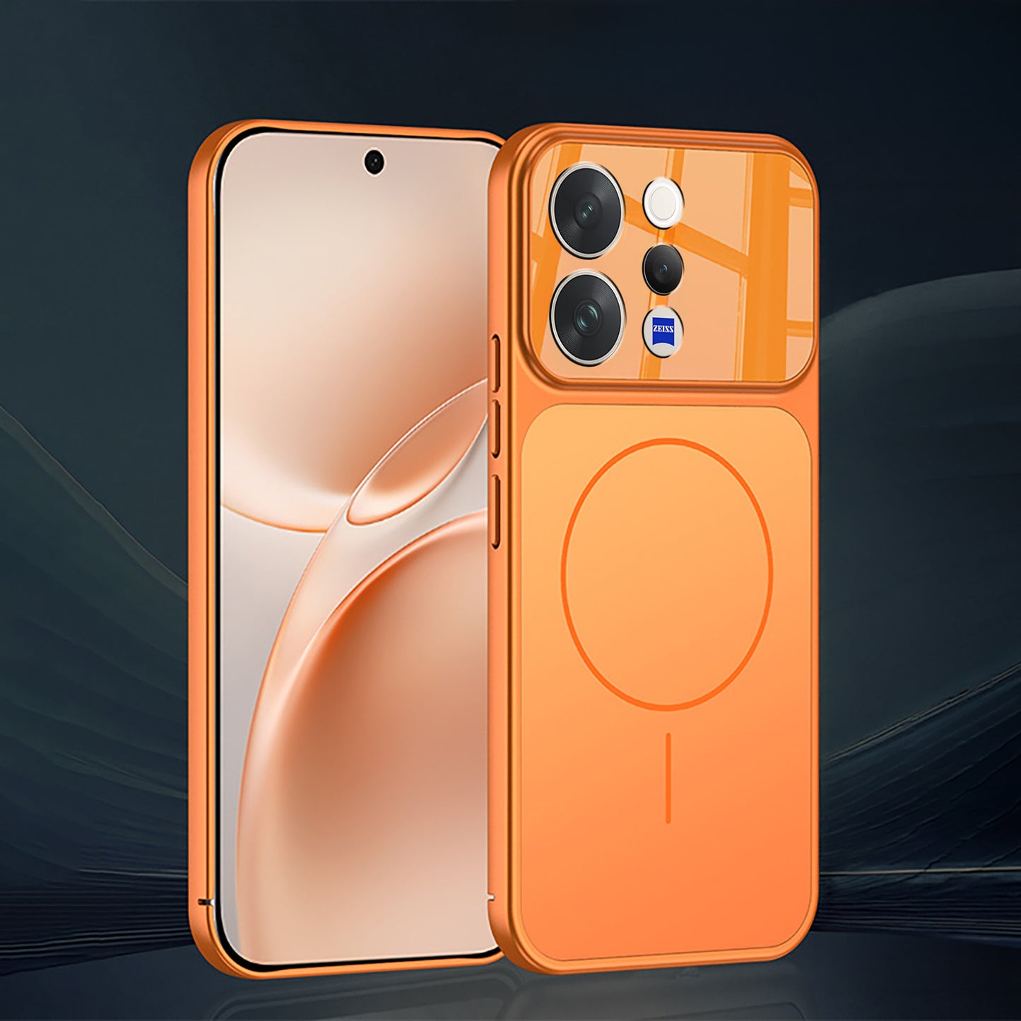 Vivo V70 5G Premium Camera Lens Magnetic Matte Finish Shockproof Case