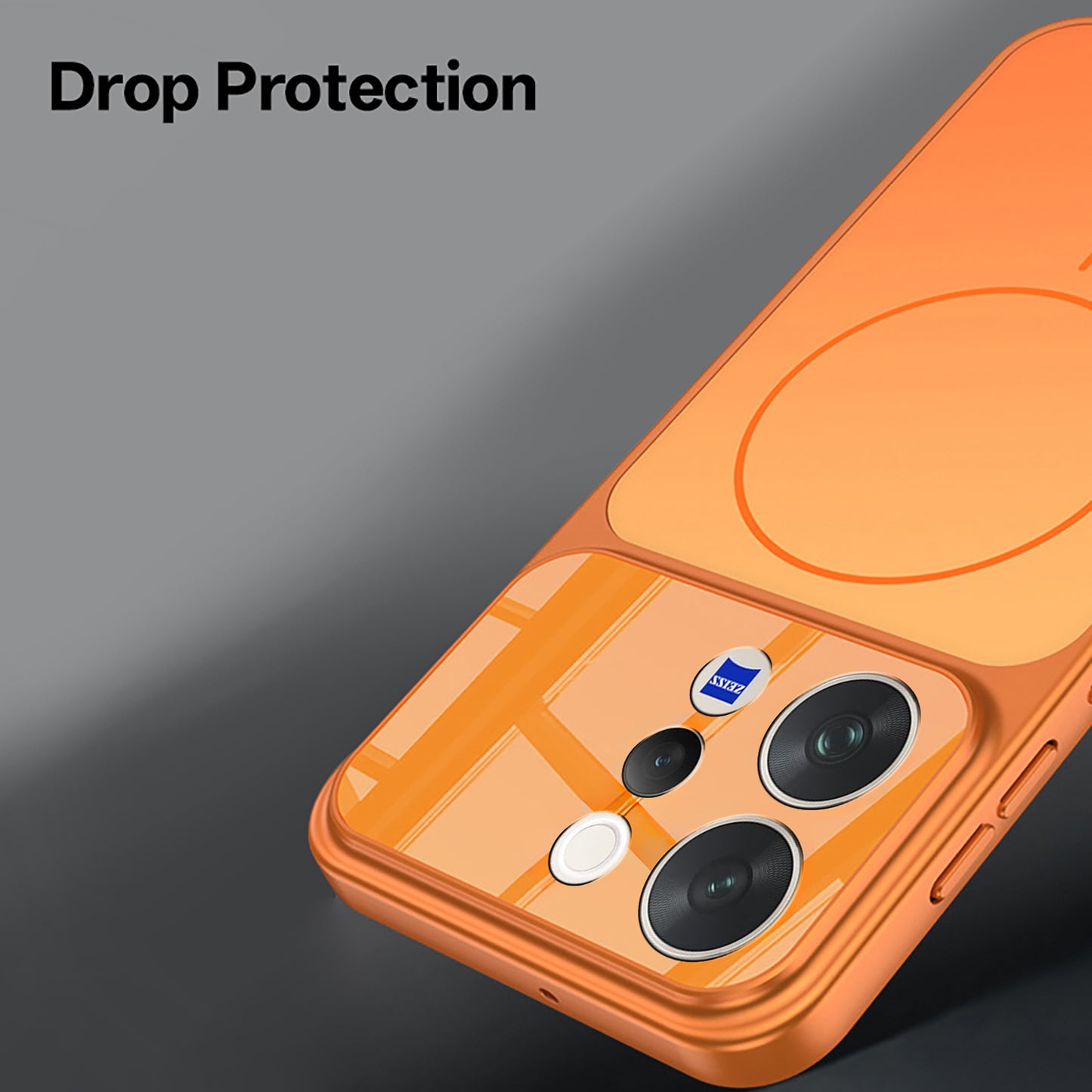 Vivo V70 5G Premium Camera Lens Magnetic Matte Finish Shockproof Case