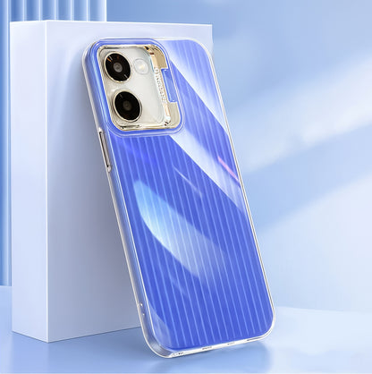 Vivo Y200 Pro 5G Luxury Dual Layer Hybrid Camera Ring Stand Case