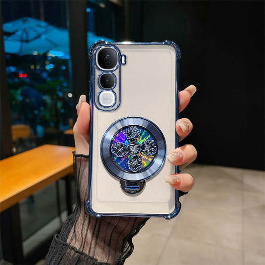 Vivo Y400 Pro 5G Reflective Fidget Rotating Airbag Case