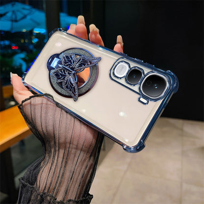 Vivo Y400 Pro 5G Premium Butterfly Stand Airbags Case