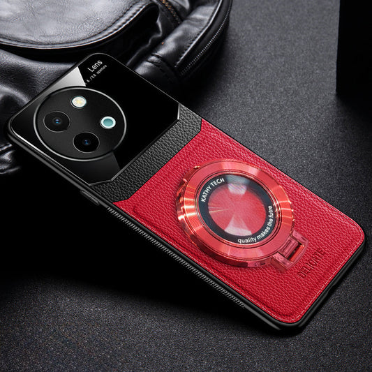 VivoY58 Premium Leather Lens Case