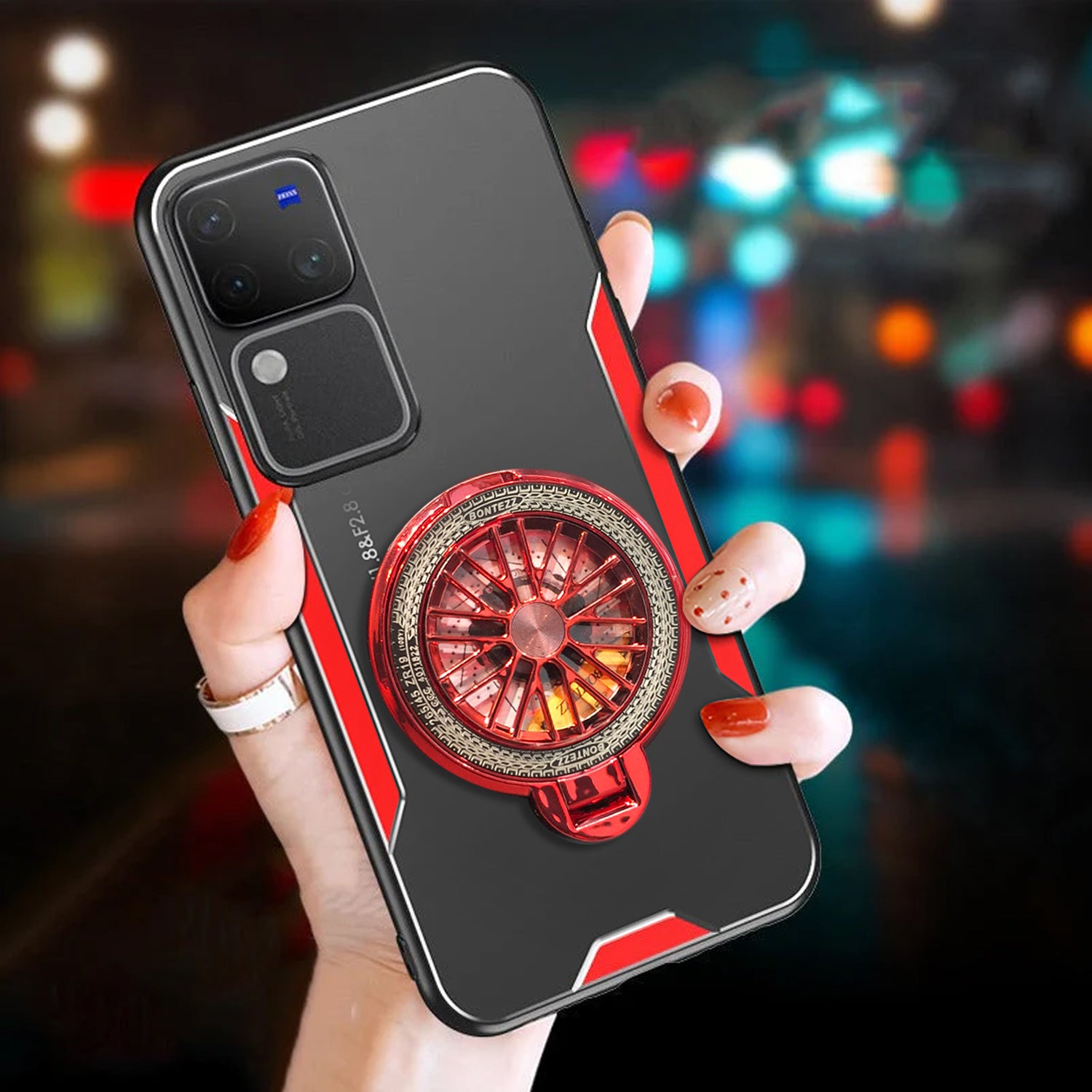 Vivo V30 Pro Metal Wheel Stylish Case