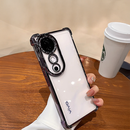 Vivo V40 Pro 5G Transparent Airbags back Cover