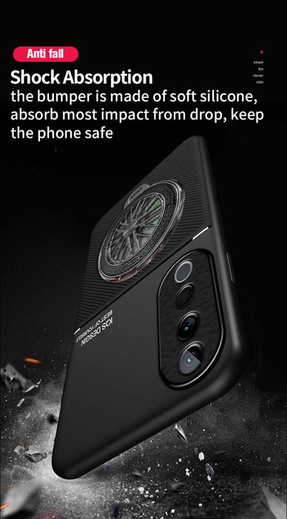 Vivo V40 Pro 5G Best Selling Stress Buster Wheel Hybrid Scratch Resistant Back Case