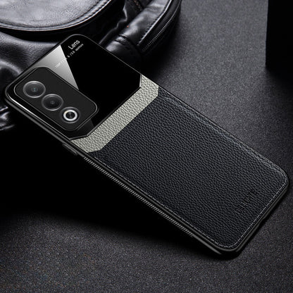 Oppo A3 Pro 5G Premium Leather Lens Protective Case