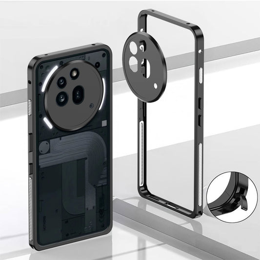 Nothing Phone 3a Pro 5G Aluminium Metal Frame Case With Metal Camera Lens Protection