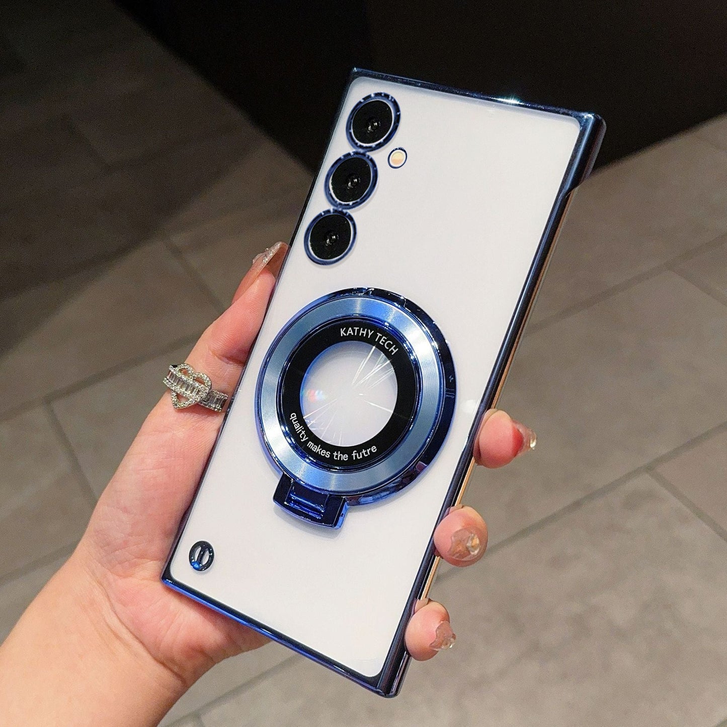 Samsung Galaxy S23+ 5G Magnifier Frameless Case