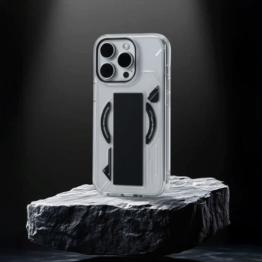 iPhone 16 Pro & 16 Pro Max Exquisite Stripe Stand Magsafe Case