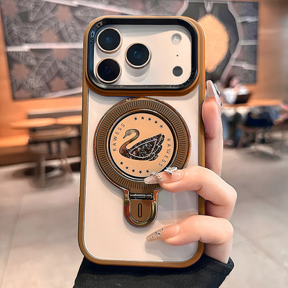 iPhone 17 Pro & 17 Pro Max Luxury Duck Ring Stand Shockproof Magnetic Case