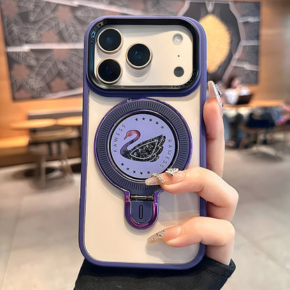 iPhone 17 Pro & 17 Pro Max Luxury Duck Ring Stand Shockproof Magnetic Case