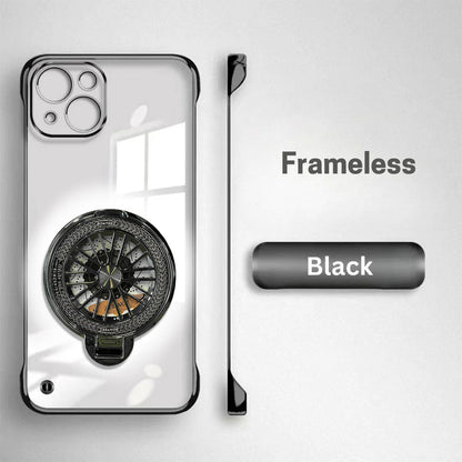 iPhone 15 Porsche® Wheel Frameless Case