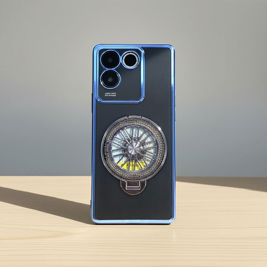 Vivo T2 Pro 5G Ferrari Wheel Electroplating Case