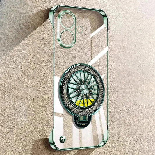 iPhone 16 Plus Porsche® Wheel Frameless Case