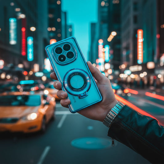 Redmi Note 14 Pro Plus 5G Magnifier Electroplating Case