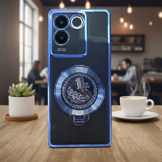 Vivo T2 Pro 5G Electroplating Billion Wheel Case