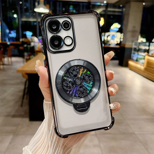 Oppo Reno 13 5G Reflective Fidget Rotating Airbag Case